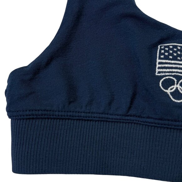 SKIMS Sleep Bralette Team USA Navy XXS - Picture 4 of 10